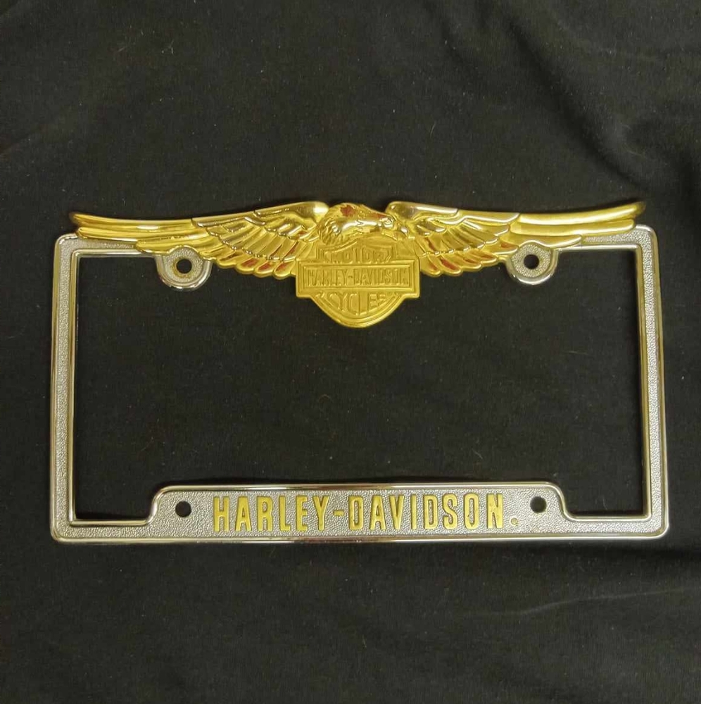 Harley davidson license plate frame